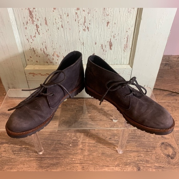 Men’s Natural Sport charcoal colored ankle booties - Picture 2 of 7